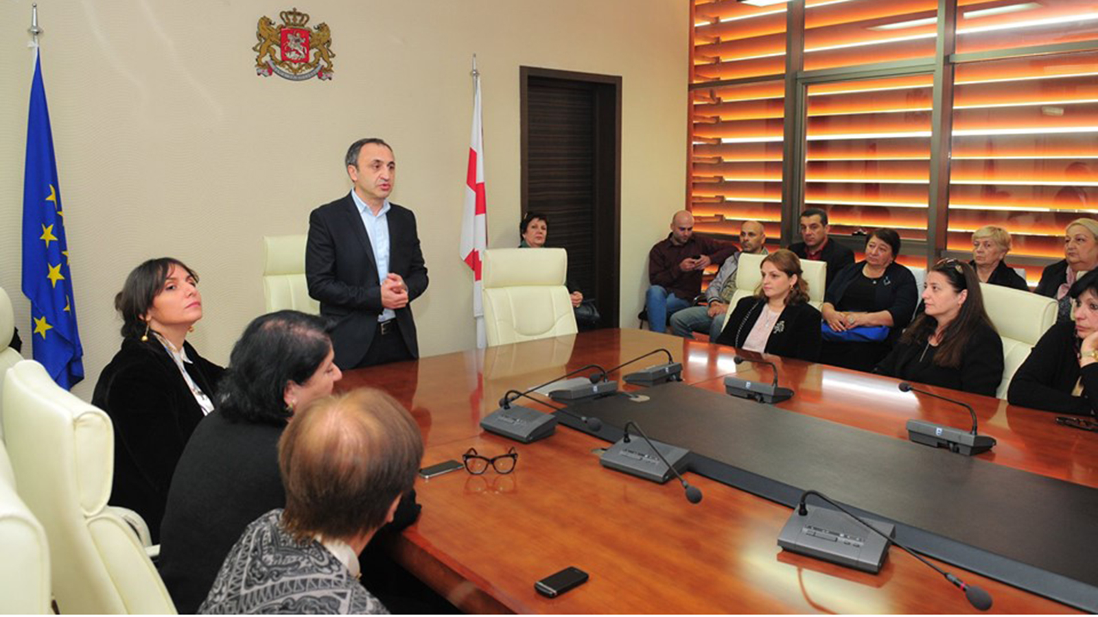 პროფესიული ტრენინგების პროგრამის წარდგენა მცხეთაში