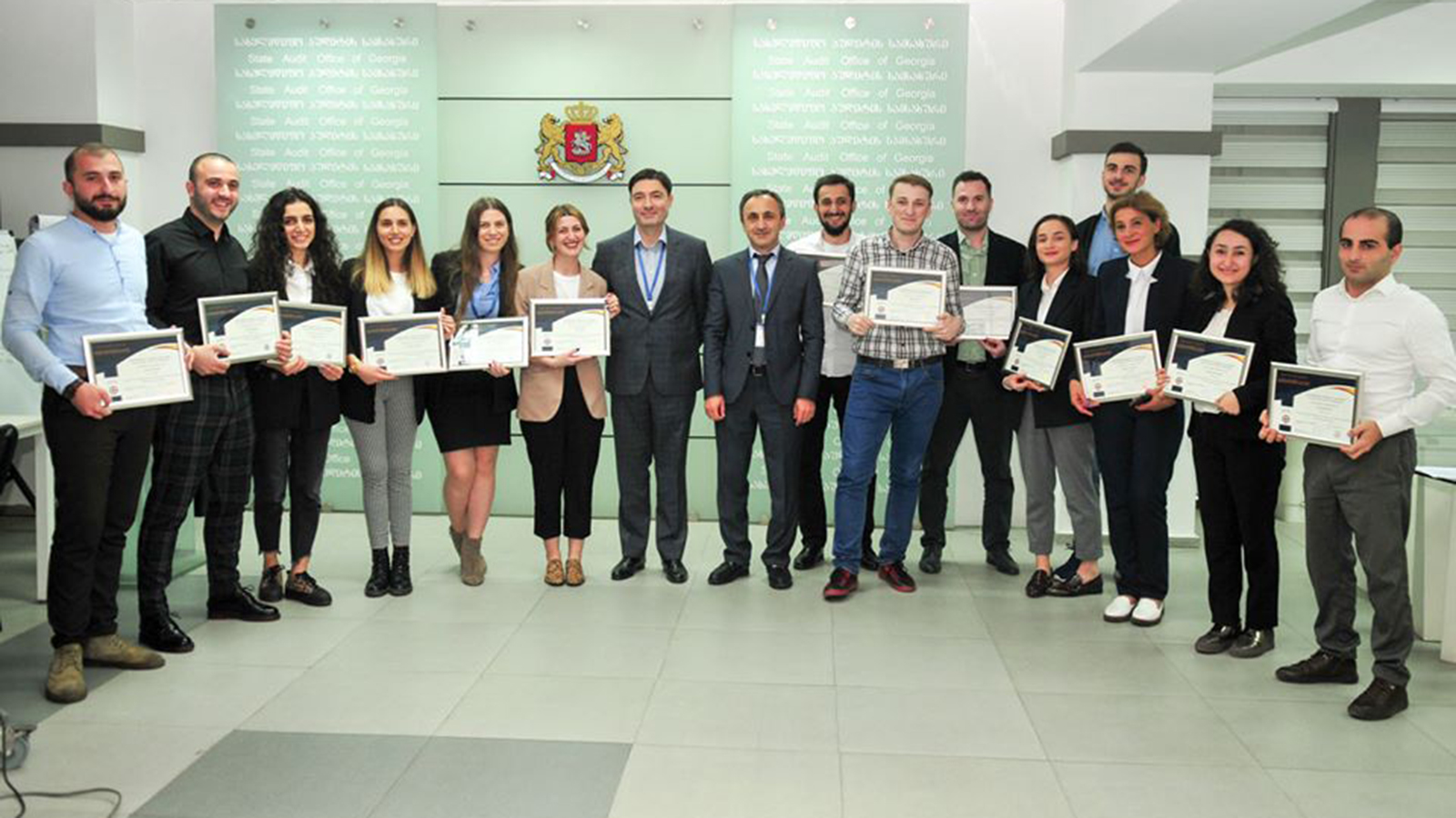 საჯარო სექტორის აუდიტორის სერტიფიკატები 14 პირს გადაეცა